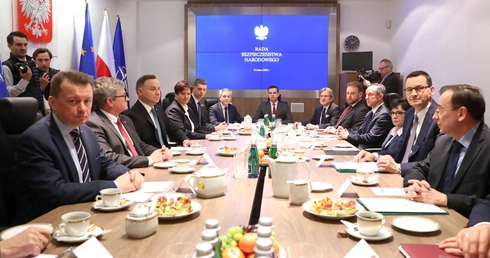 Prezydent: Na RBN merytoryczna dyskusja bez krytyki wobec władz