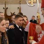 Bierzmowanie w sądeckiej bazylice