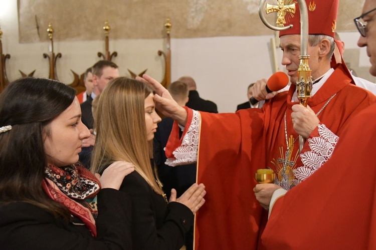 Bierzmowanie w sądeckiej bazylice