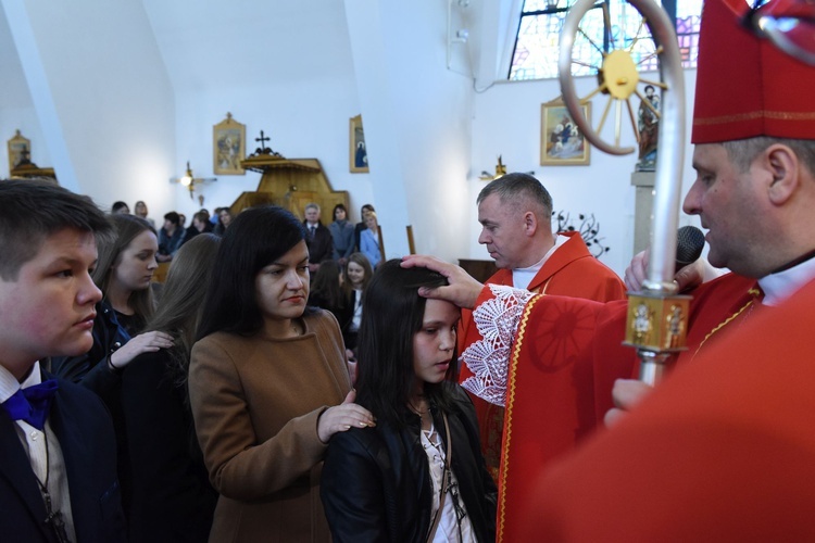 Bierzmowanie w Jodłowniku