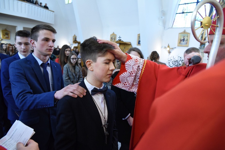 Bierzmowanie w Jodłowniku