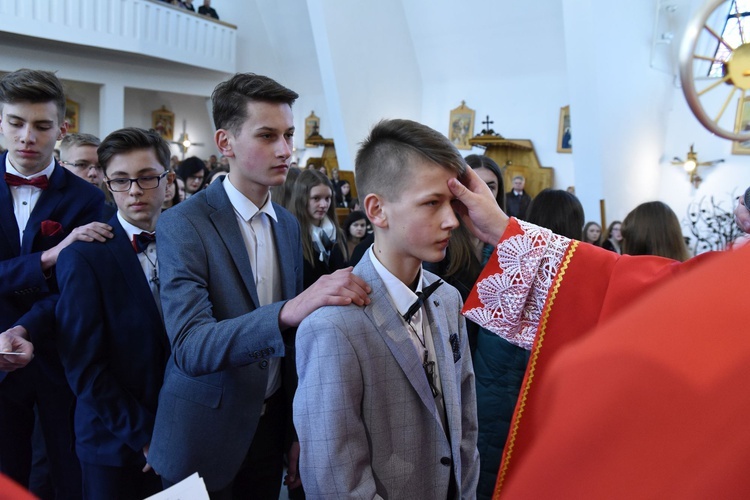 Bierzmowanie w Jodłowniku