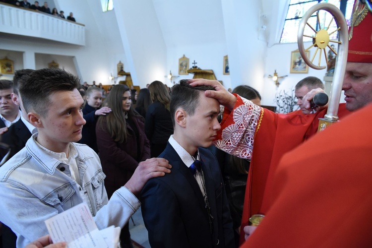 Bierzmowanie w Jodłowniku