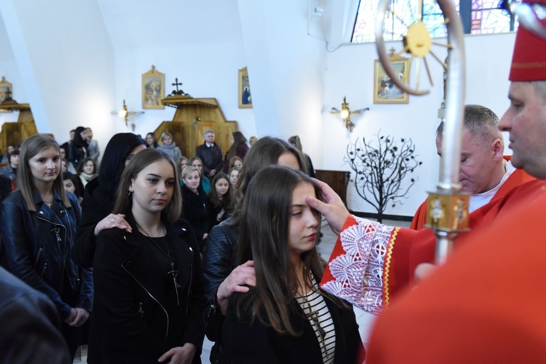 Bierzmowanie w Jodłowniku