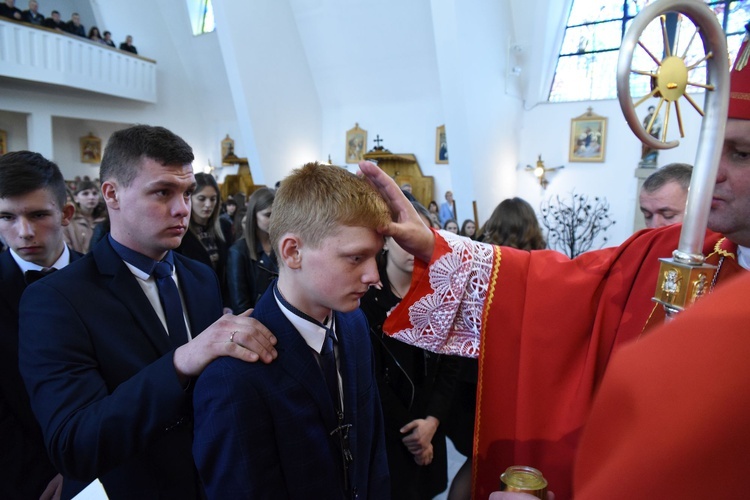 Bierzmowanie w Jodłowniku