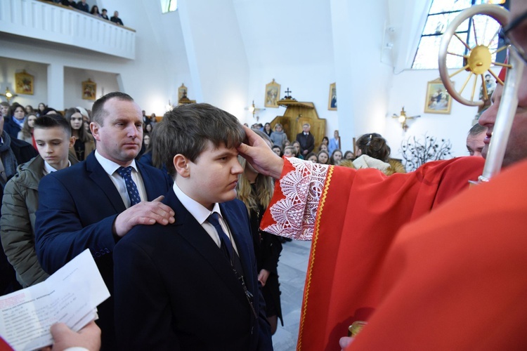 Bierzmowanie w Jodłowniku