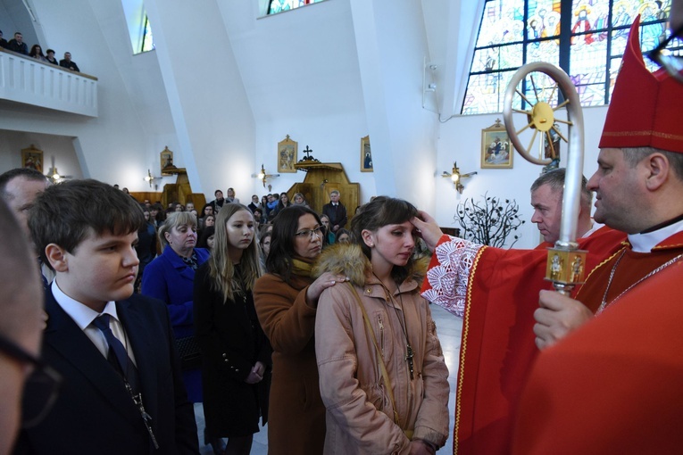 Bierzmowanie w Jodłowniku