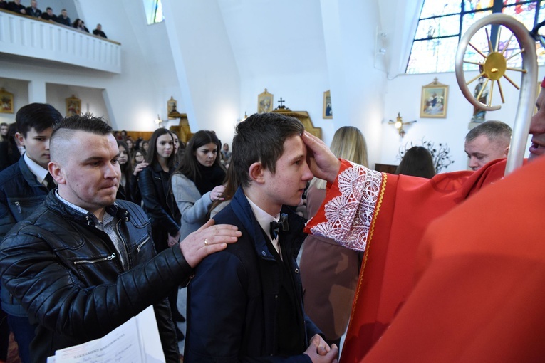Bierzmowanie w Jodłowniku