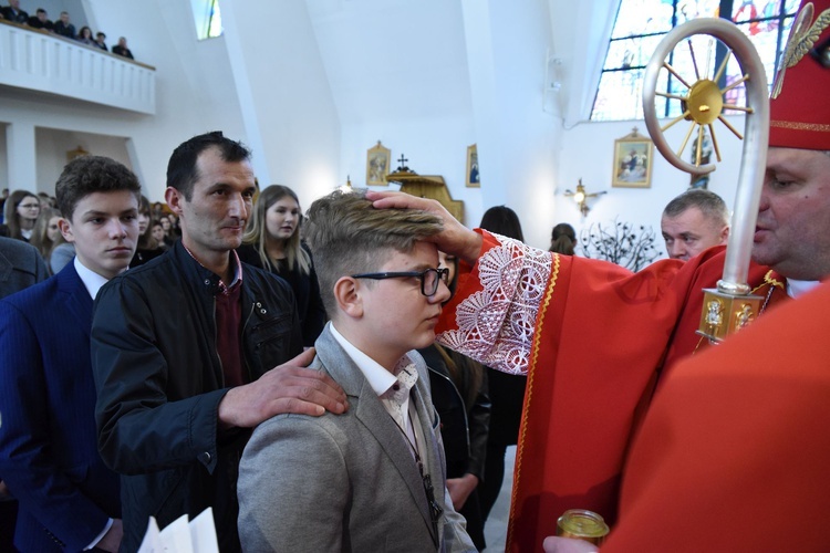 Bierzmowanie w Jodłowniku