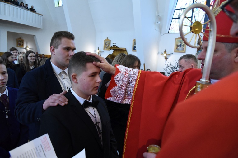 Bierzmowanie w Jodłowniku
