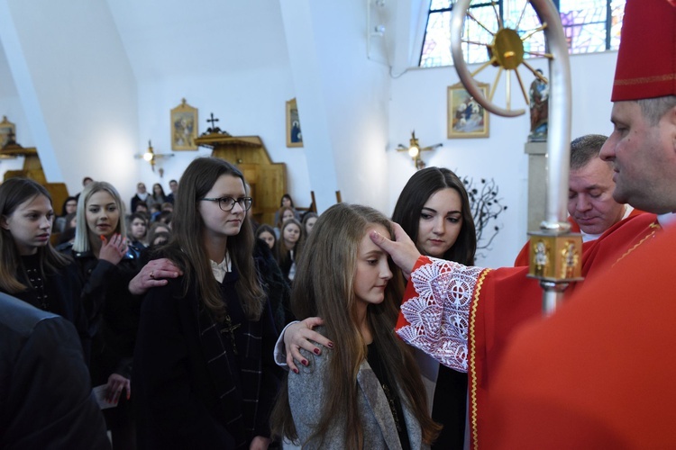 Bierzmowanie w Jodłowniku