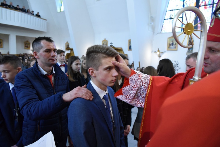 Bierzmowanie w Jodłowniku