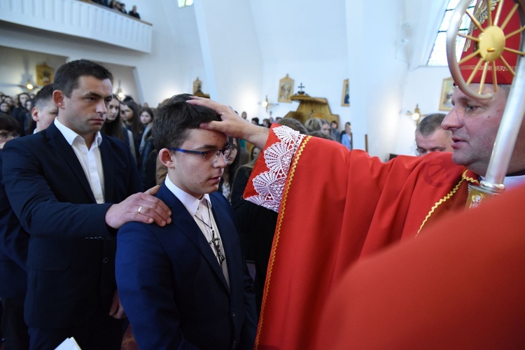 Bierzmowanie w Jodłowniku