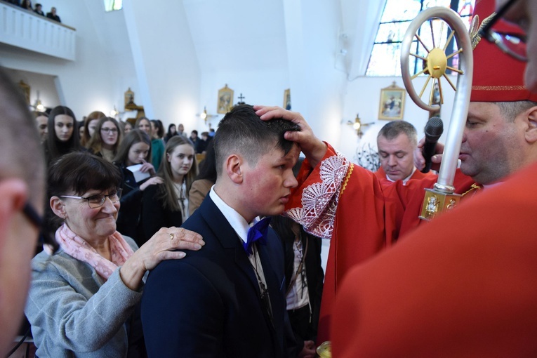 Bierzmowanie w Jodłowniku