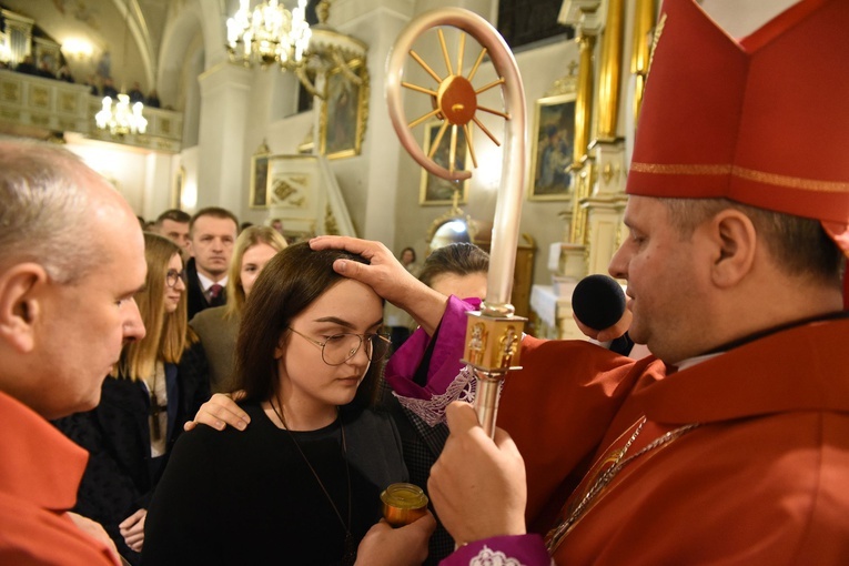 Bierzmowanie w Tymbarku
