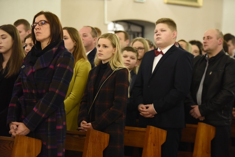 Bierzmowanie w Tymbarku