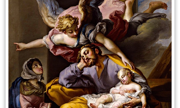 Vicente López Portaña "Sen św. Józefa", olej na płótnie, 1805 r. Muzeum Prado, Madryt