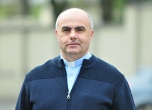 Ks. Adam Bab - proboszcz parafii św. Józefa w Lublinie.