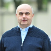 Ks. Adam Bab - proboszcz parafii św. Józefa w Lublinie.