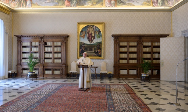 Papież o duchowej Komunii z Jezusem