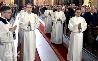 Zdjęcie ze święceń diakonatu w 2019 r.