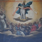 Ikona powstała według wizji, którą miał św. Andrzej Jurodiwy.