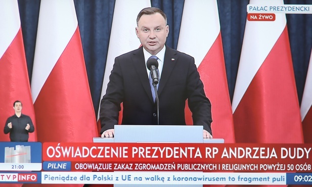 Prezydent: Płatności do ZUS odroczone i na raty. "Nie unikniemy deficytu budżetowego"