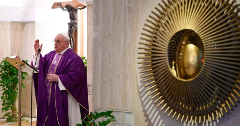Franciszek zachęcił do Komunii św. duchowej