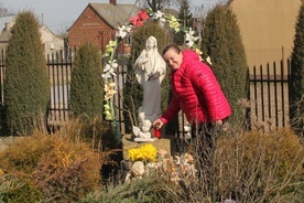 Figurę Matki Bożej Beata Ambrożek i jej mąż przywieźli z Medjugorie.