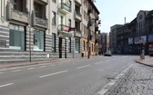 Puste Katowice w czasie epidemii.