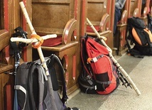 Tak wyglądają plecaki uczestników EDK.