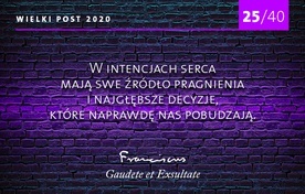 W intencjach serca. 25/40 rad papieża Franciszka