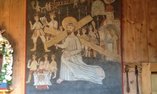 Zasłona wielkopostna z Łopusznej. Zabytek, jakich mało