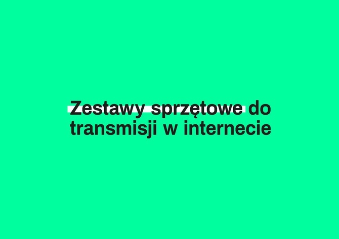 Prezentacja multimedialna o transmitowaniu Mszy św.