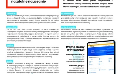 Lekcje przez internet podczas pandemii koronawirusa