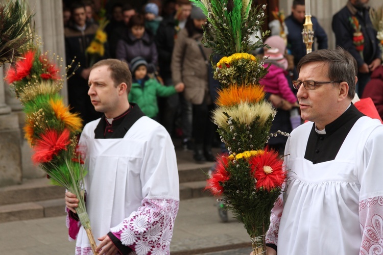 Od kilkunastu lat palmy państwa Graczyków są ozdobą liturgii katedralnej w Niedzielę Palmową.