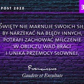 Nie marnować sił na narzekanie. 31/40 rad papieża Franciszka