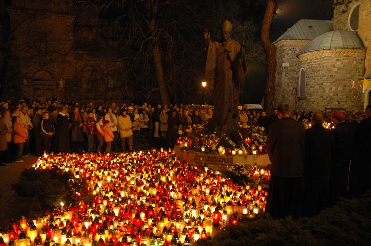 Tak Płock żegnał papieża