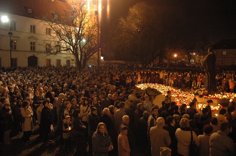 Tak Płock żegnał papieża