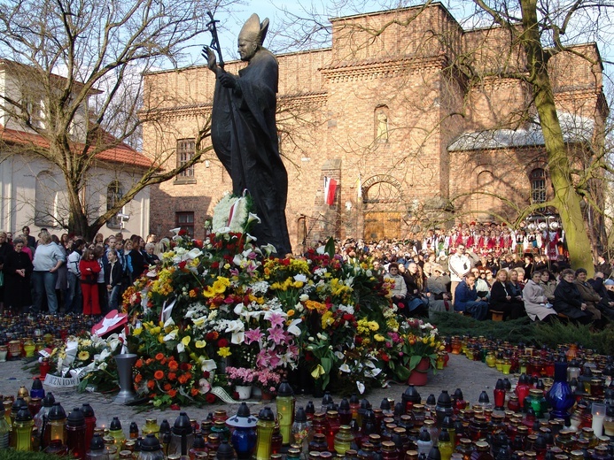 Tak Płock żegnał papieża