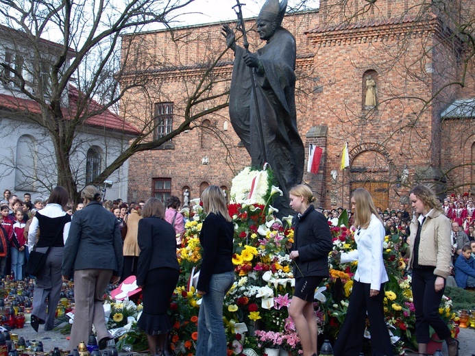 Tak Płock żegnał papieża