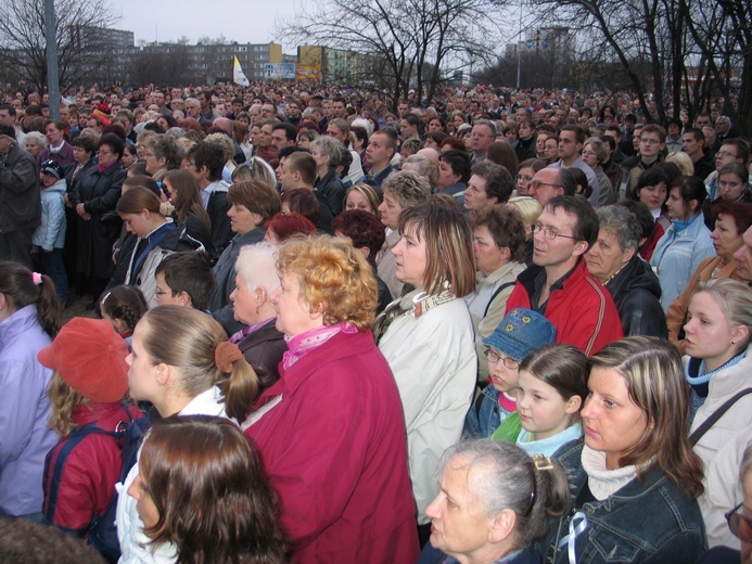 Tak Płock żegnał papieża