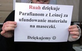 "Ruah" szyje w Czańcu maseczki dzięki pomocy darczyńców