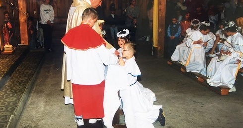 Moja parafia na starej fotografii 