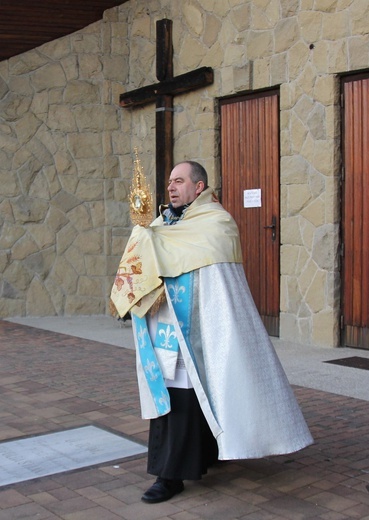 Samochodowa podróż Jezusa i Maryi w Witkowicach