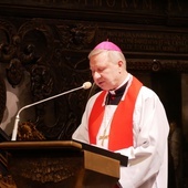 Bp Wiesław Szlachetka, biskup pomocniczy archidiecezji gdańskiej.