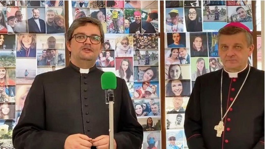 #pasja2020, czyli Niedziela Palmowa młodych z bp. Romanem Pindlem