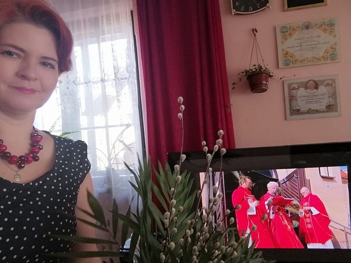 Msza św. w domu - zdjęcia Czytelników