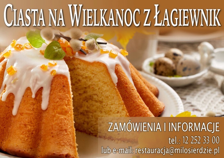 Zamów ciasto i pomóż Łagiewnikom!