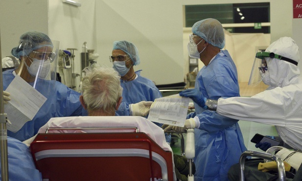 Brat Piergiacomo, anioł w centrum epidemii